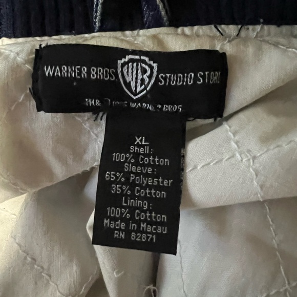 Rare Vintage 1980s Looney Toons Bomber Jacket Unisex | Denim - Picture 4 of 6